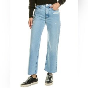 FRAME Le Jane Crop High Rise Straight Leg Jean Size 29